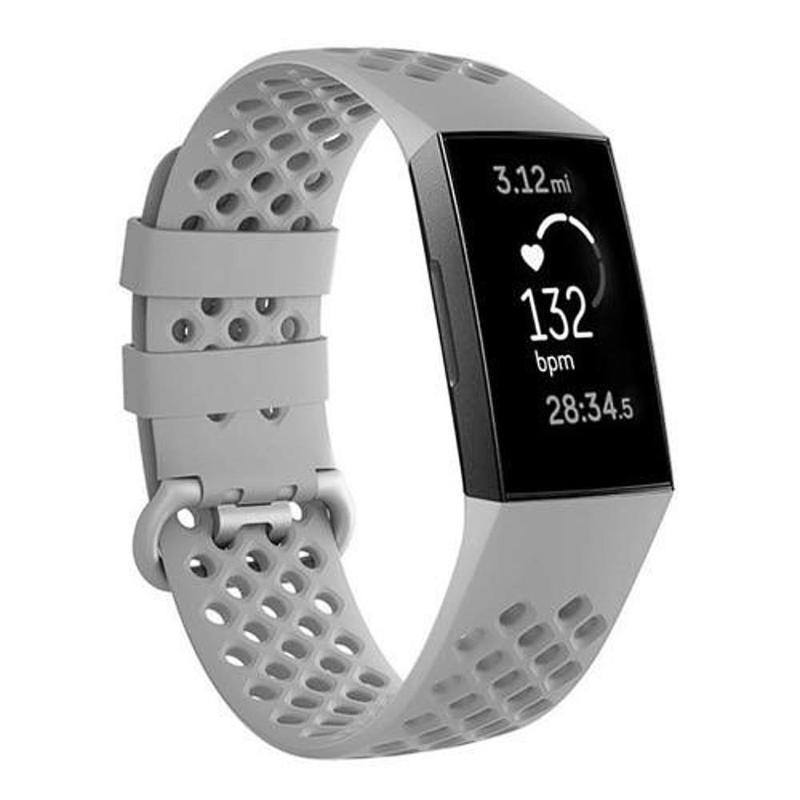 Dragonne Fitbit Charge 3 En Silicone Respirant