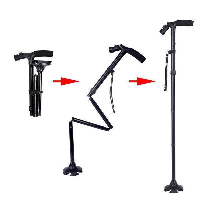 Canne Magic Hurry Pliante Avec Led Trusty Cane