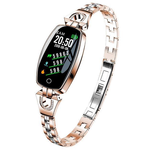 Premium Smart Watch Pour Femmes Compatibles Avec Android Et Io